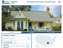 Tablet Screenshot of mycountrysiderealty.com